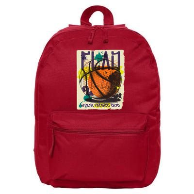 Play Your Heart Out Basketball 16 in Basic Backpack
