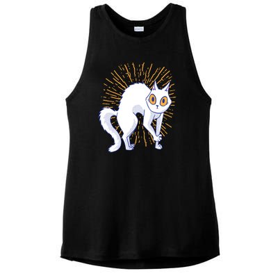 Playful Cat Ladies PosiCharge Tri-Blend Wicking Tank