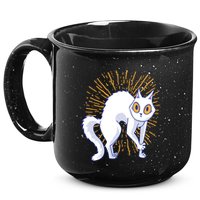Playful Cat 15oz Campfire Ceramic Mug