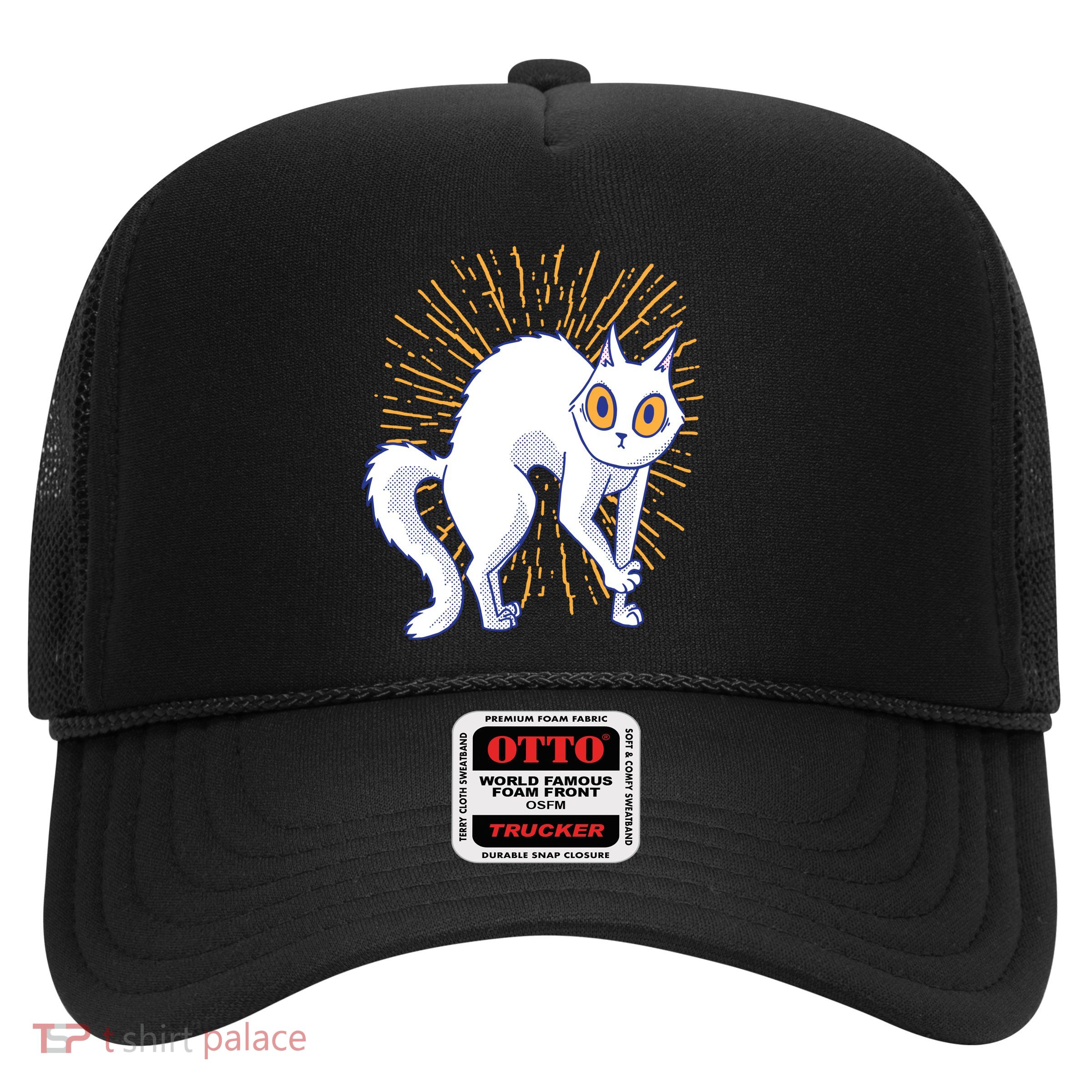 Playful Cat Trucker Hat
