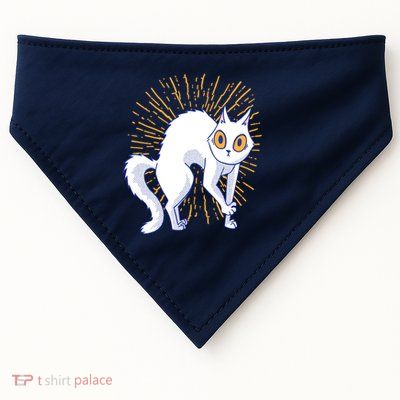 Playful Cat USA-Made Doggie Bandana