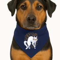 Playful Cat USA-Made Doggie Bandana
