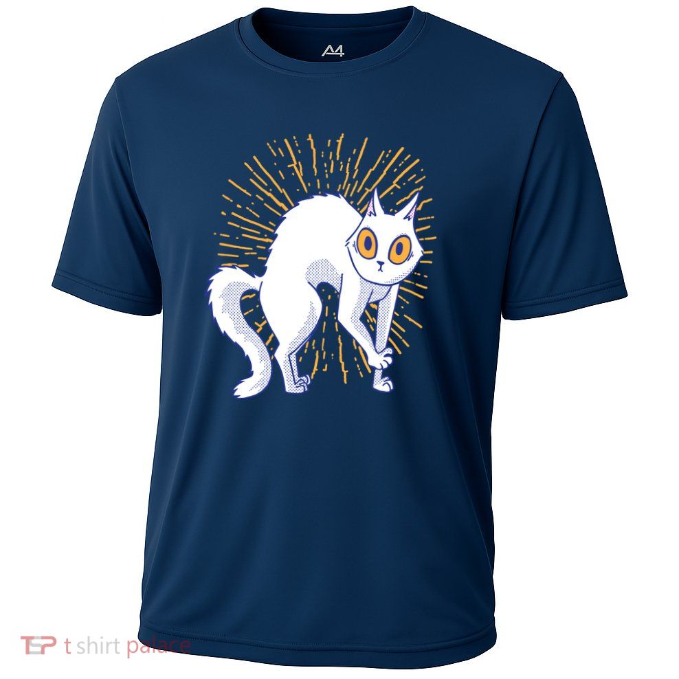 Playful Cat Cooling Performance Crew T-Shirt