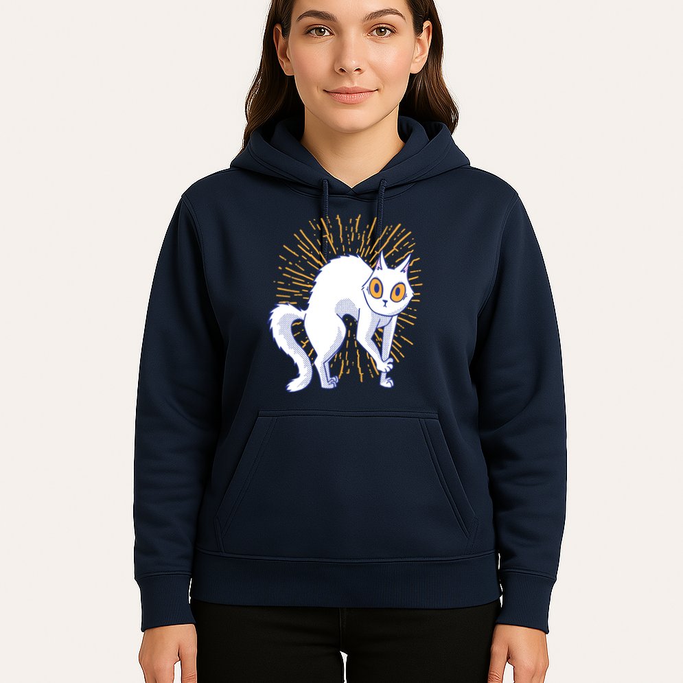 Playful Cat Hoodie