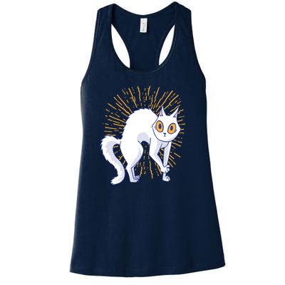 Playful Cat Women's Racerback Tank