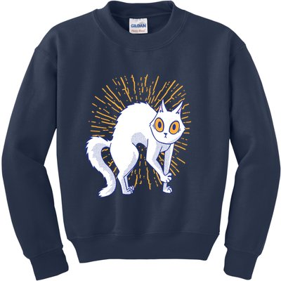Playful Cat Kids Sweatshirt