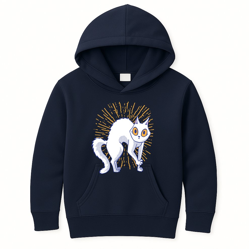 Playful Cat Kids Hoodie