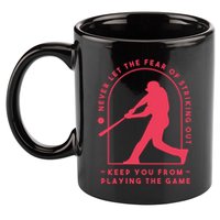 Playing The Game Baseball 11oz C Handle Ceramic Mug