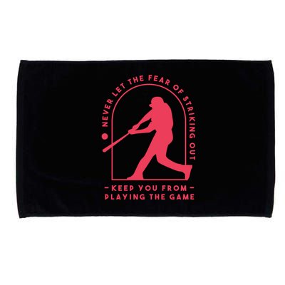 Playing The Game Baseball Microfiber Hand Towel