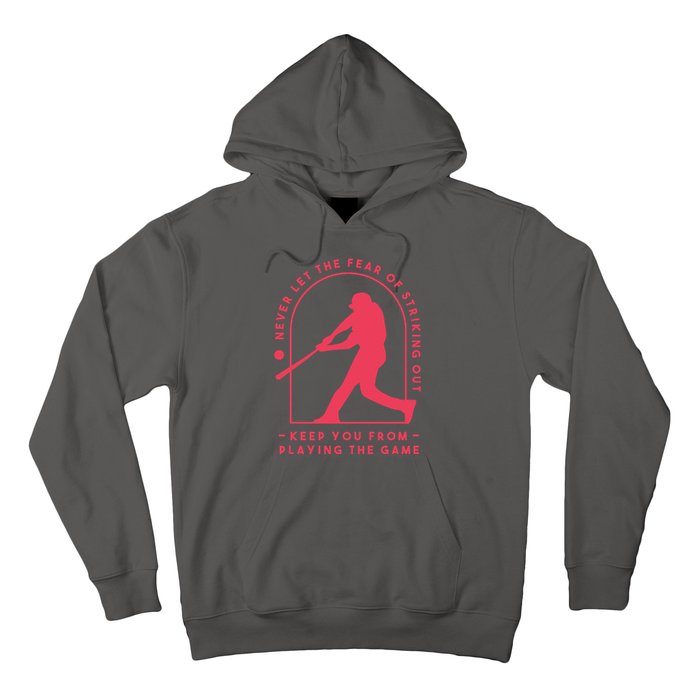 Playing The Game Baseball Hoodie