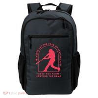 Playing The Game Baseball Backpack