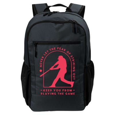 Playing The Game Baseball Daily Commute Backpack