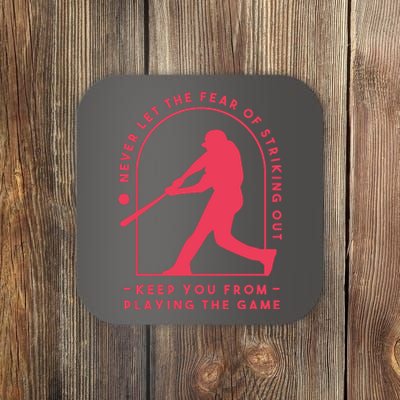 Playing The Game Baseball Coaster