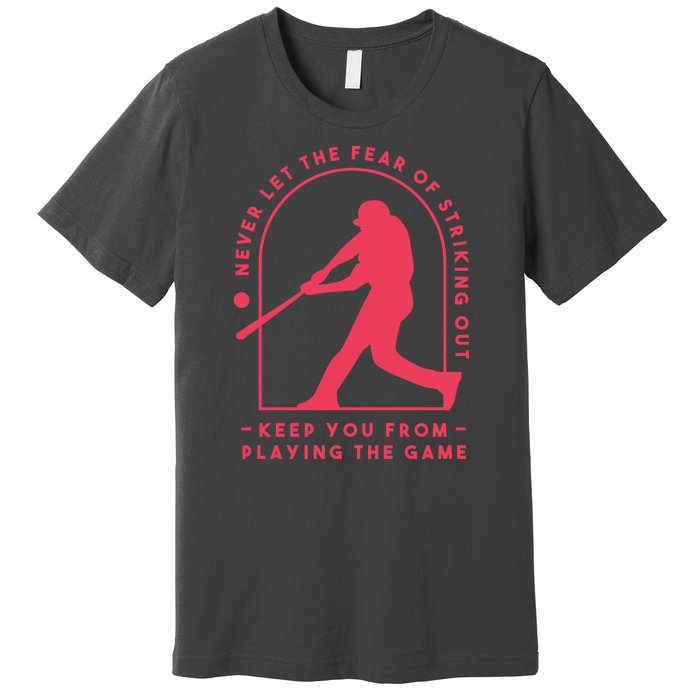 Playing The Game Baseball Premium T-Shirt