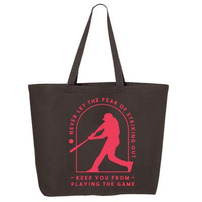 Playing The Game Baseball 25L Jumbo Tote