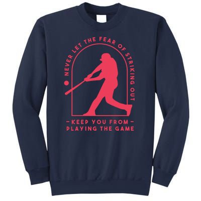 Playing The Game Baseball Sweatshirt