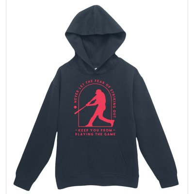 Playing The Game Baseball Urban Pullover Hoodie