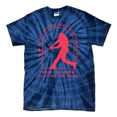 Playing The Game Baseball Tie-Dye T-Shirt