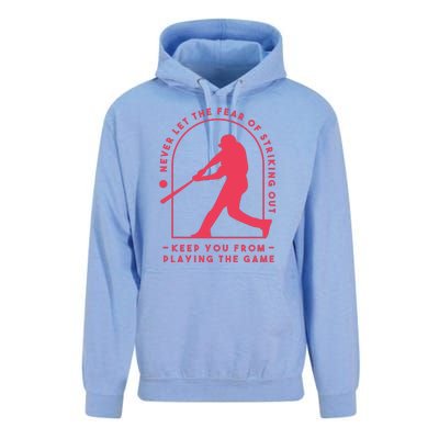 Playing The Game Baseball Unisex Surf Hoodie