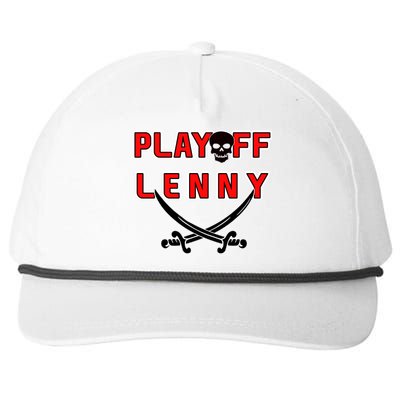 Playoff Lenny Tampa Bay Football Skull Snapback Five-Panel Rope Hat