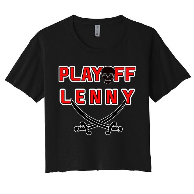 Playoff Lenny Tampa Bay Football Skull Crop Top