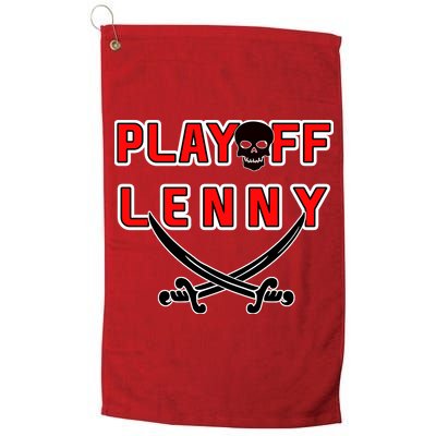 Playoff Lenny Tampa Bay Football Skull Golf Towel