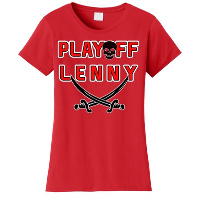 Playoff Lenny Tampa Bay Football Skull Women's T-Shirt