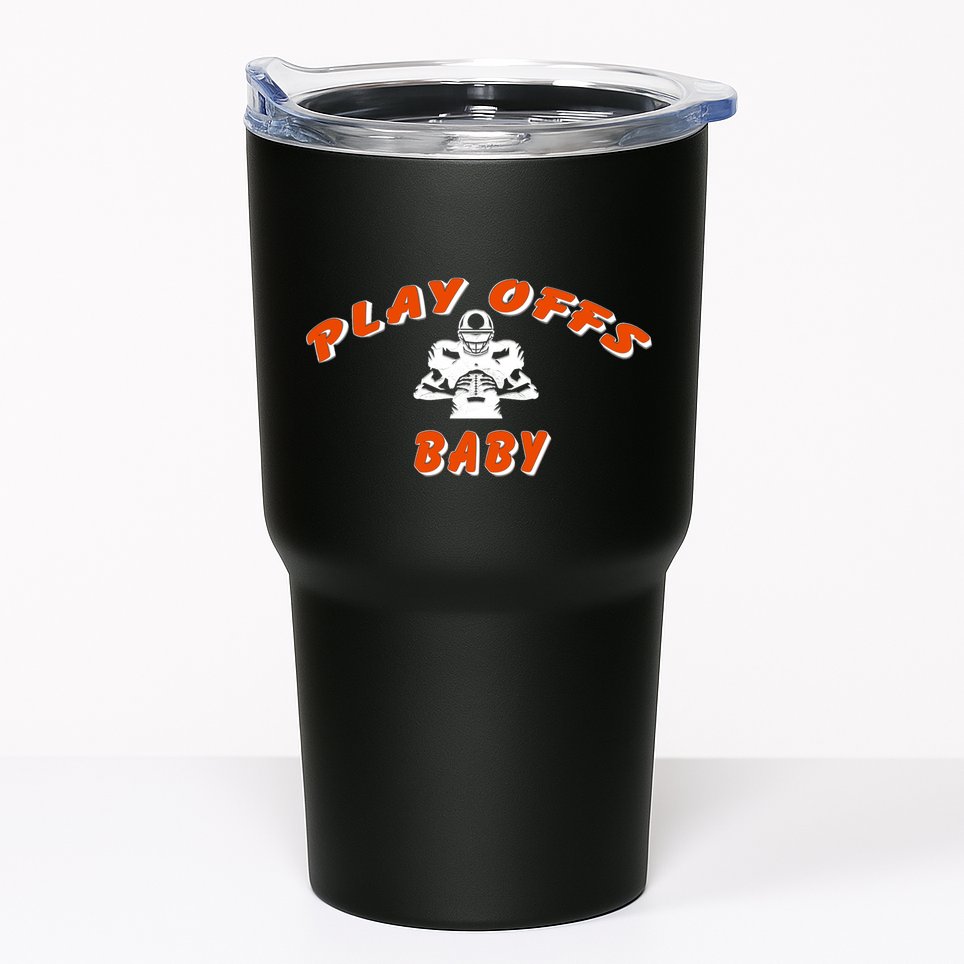 Playoffs Baby Football Tumbler