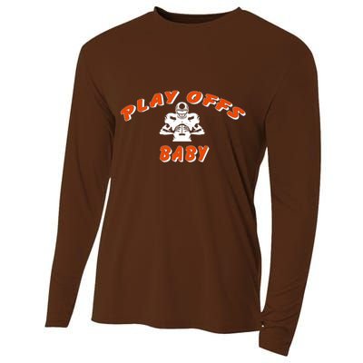 Playoffs Baby Football Cooling Performance Long Sleeve Crew