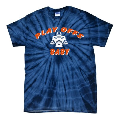 Playoffs Baby Football Tie-Dye T-Shirt