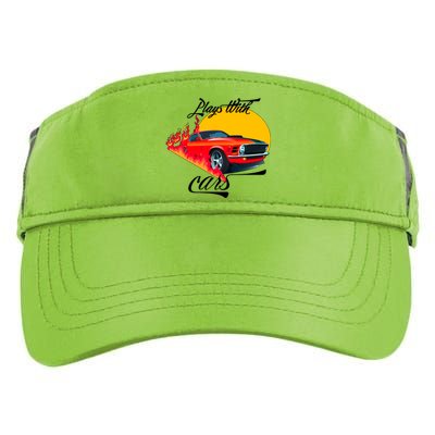 Plays With Cars Matching Family Adult Drive Performance Visor