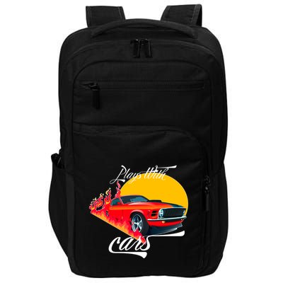 Plays With Cars Matching Family Impact Tech Backpack