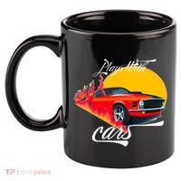Plays With Cars Matching Family 11oz C Handle Ceramic Mug