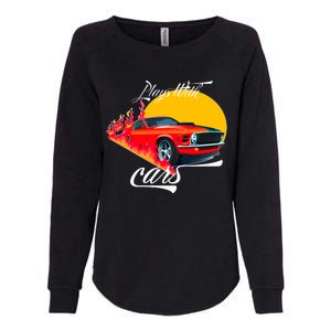 Plays With Cars Matching Family Womens California Wash Sweatshirt