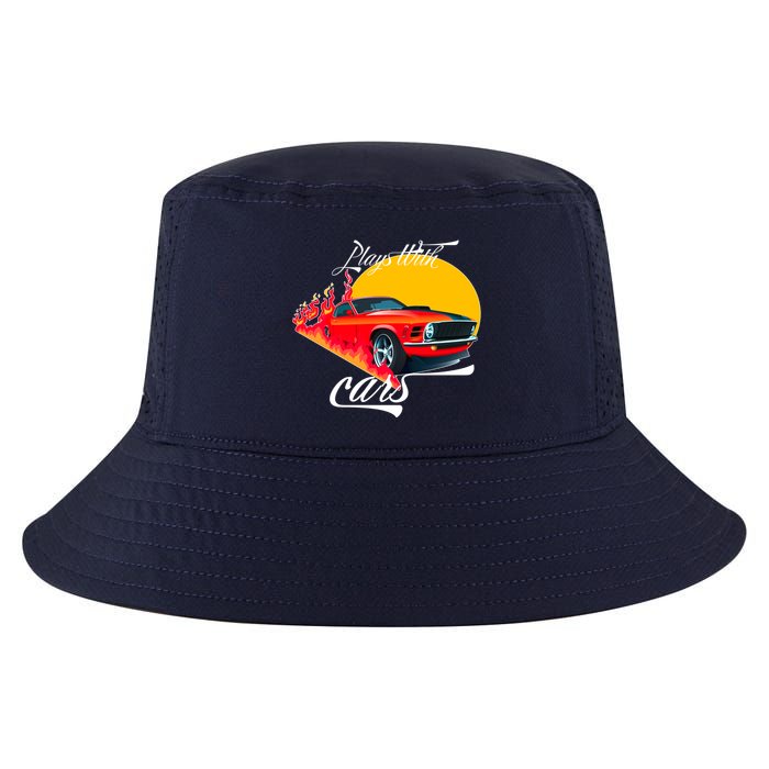 Plays With Cars Matching Family Cool Comfort Performance Bucket Hat