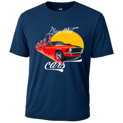 Plays With Cars Matching Family Performance Shirt