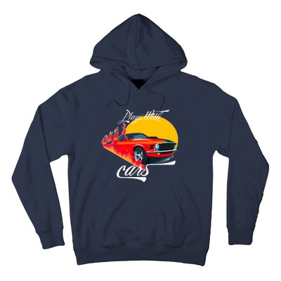 Plays With Cars Matching Family Hoodie