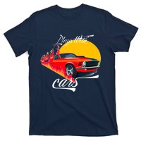 Plays With Cars Matching Family T-Shirt