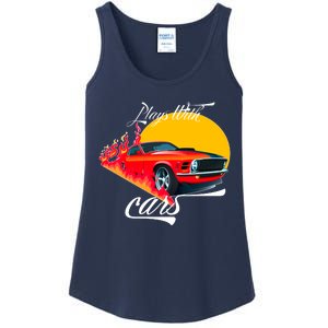 Plays With Cars Matching Family Ladies Essential Tank