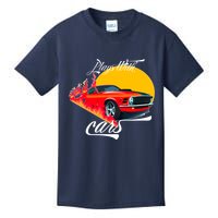 Plays With Cars Matching Family Kids T-Shirt