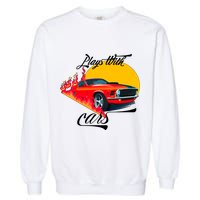 Plays With Cars Matching Family Garment-Dyed Sweatshirt