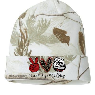 Peace Love Bulldogs Kati Licensed 12" Camo Beanie