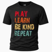 Play Learn Be Kind Repeat No Bullies Choose Kindness Retro Performance Shirt