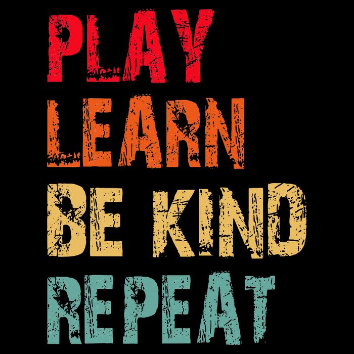 Play Learn Be Kind Repeat No Bullies Choose Kindness Retro Wool Snapback Cap