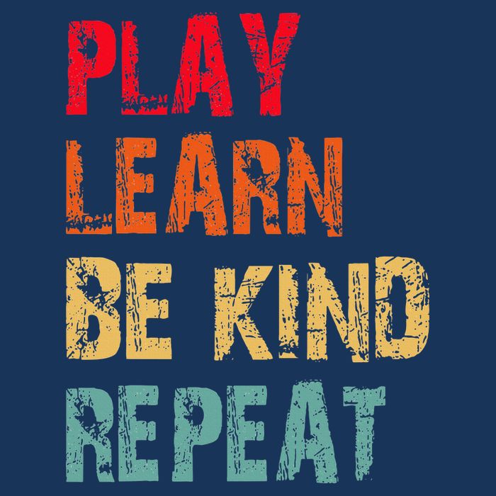 Play Learn Be Kind Repeat No Bullies Choose Kindness Retro Infant Baby Jersey Bodysuit
