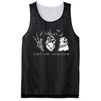 Peace Love Boo Boo Crew Lazy Halloween Costume Nurse Ghost Mesh Reversible Basketball Jersey Tank