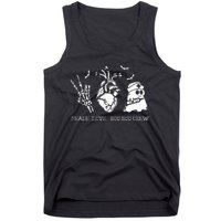 Peace Love Boo Boo Crew Lazy Halloween Costume Nurse Ghost Tank Top