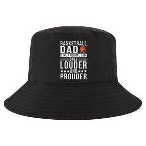 Proud Loud Basketball Dad Of A Basketball Player Dad Cool Comfort Performance Bucket Hat