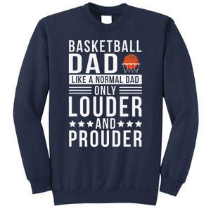 Proud Loud Basketball Dad Of A Basketball Player Dad Sweatshirt