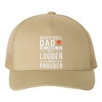 Proud Loud Basketball Dad Of A Basketball Player Dad Yupoong Adult 5-Panel Trucker Hat